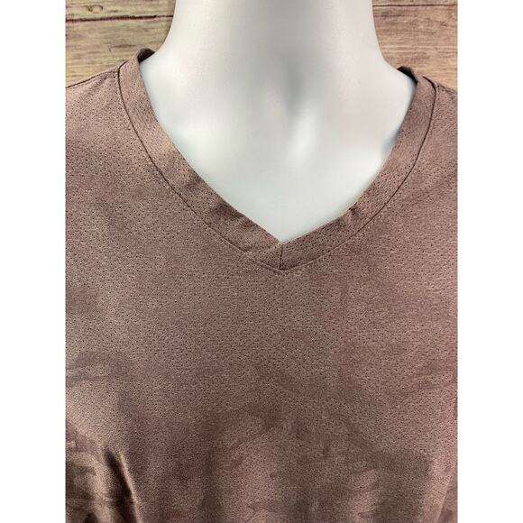 Kenneth Cole Shirt Mens Size XL Color Purple Active Stretch UPF 50+ Tech S/S Tee - Picture 8 of 9